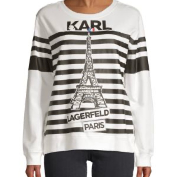 Karl Lagerfeld White Knitwear - Picture 1 of 9